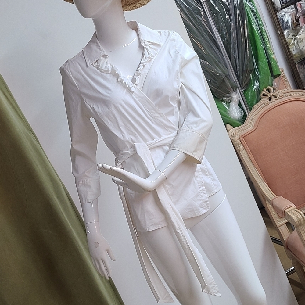 Banana Republic Wrap Blouse